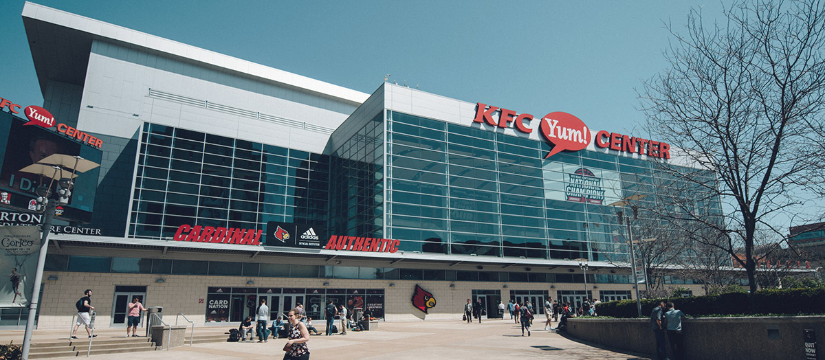 KFC Yum! Center in Louisville, Kentucky
